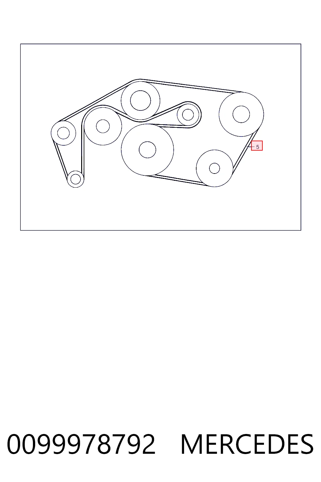 8PK2463 Goodyear Поліклиновий ремінь