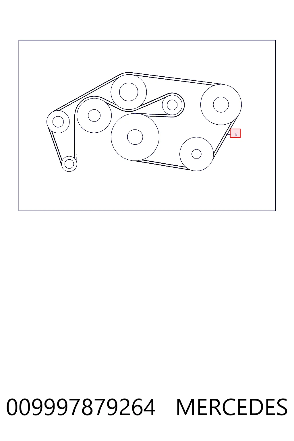 Ремінь кондиціонера Goodyear 8PK2463