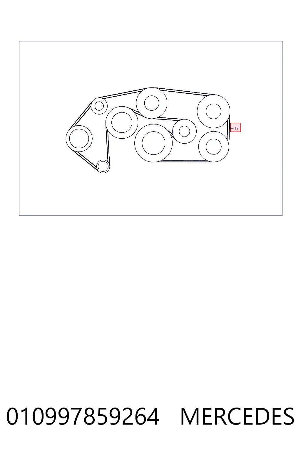 Купити L114293 John Deere Ремінь генератора