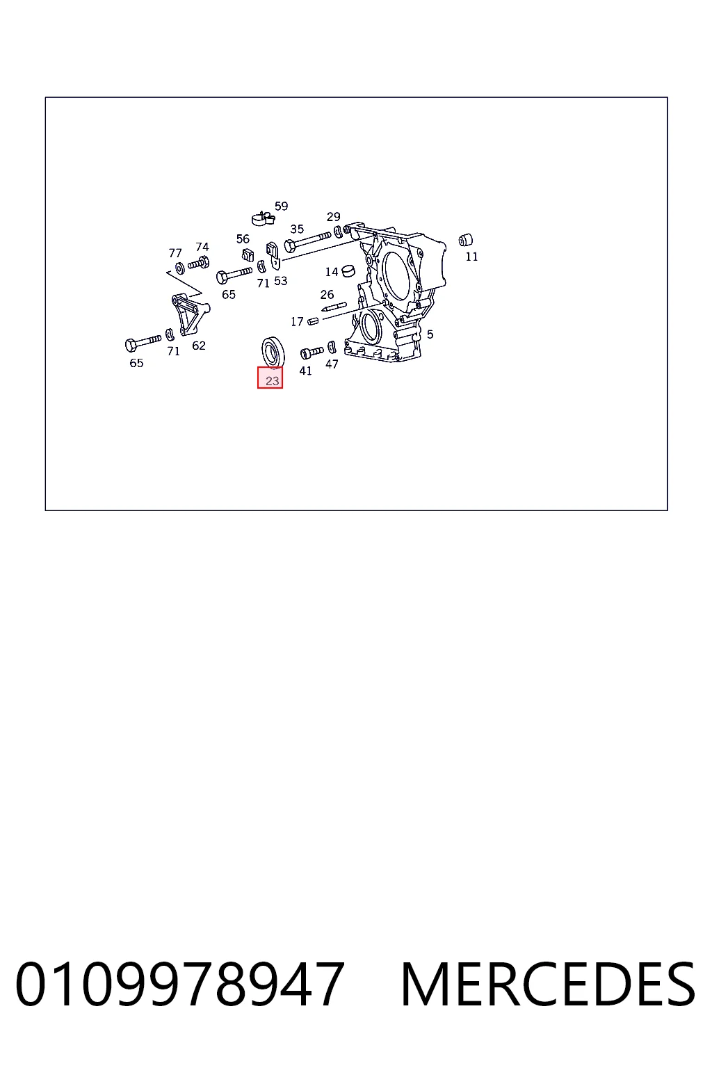 Сальник коленвала двигуна, передній NIPPON MOTORS OS103977S ціна, від 9.15 USD