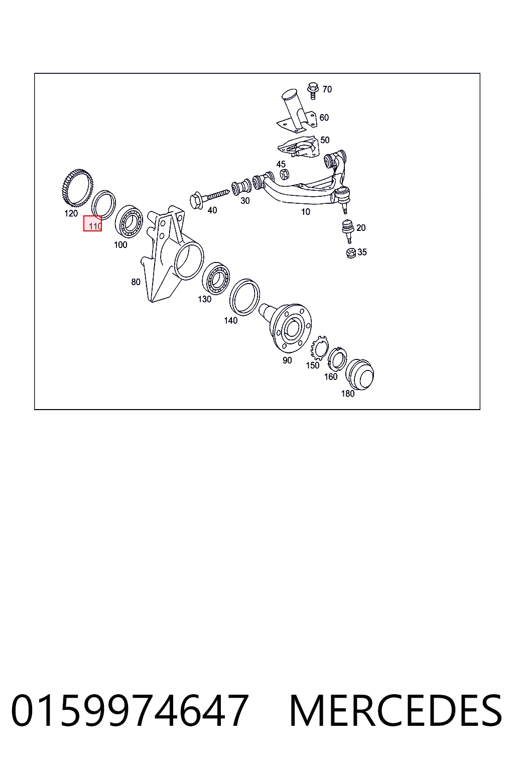 Сальник передньої маточини, внутрішній 0634310620 ZF Parts