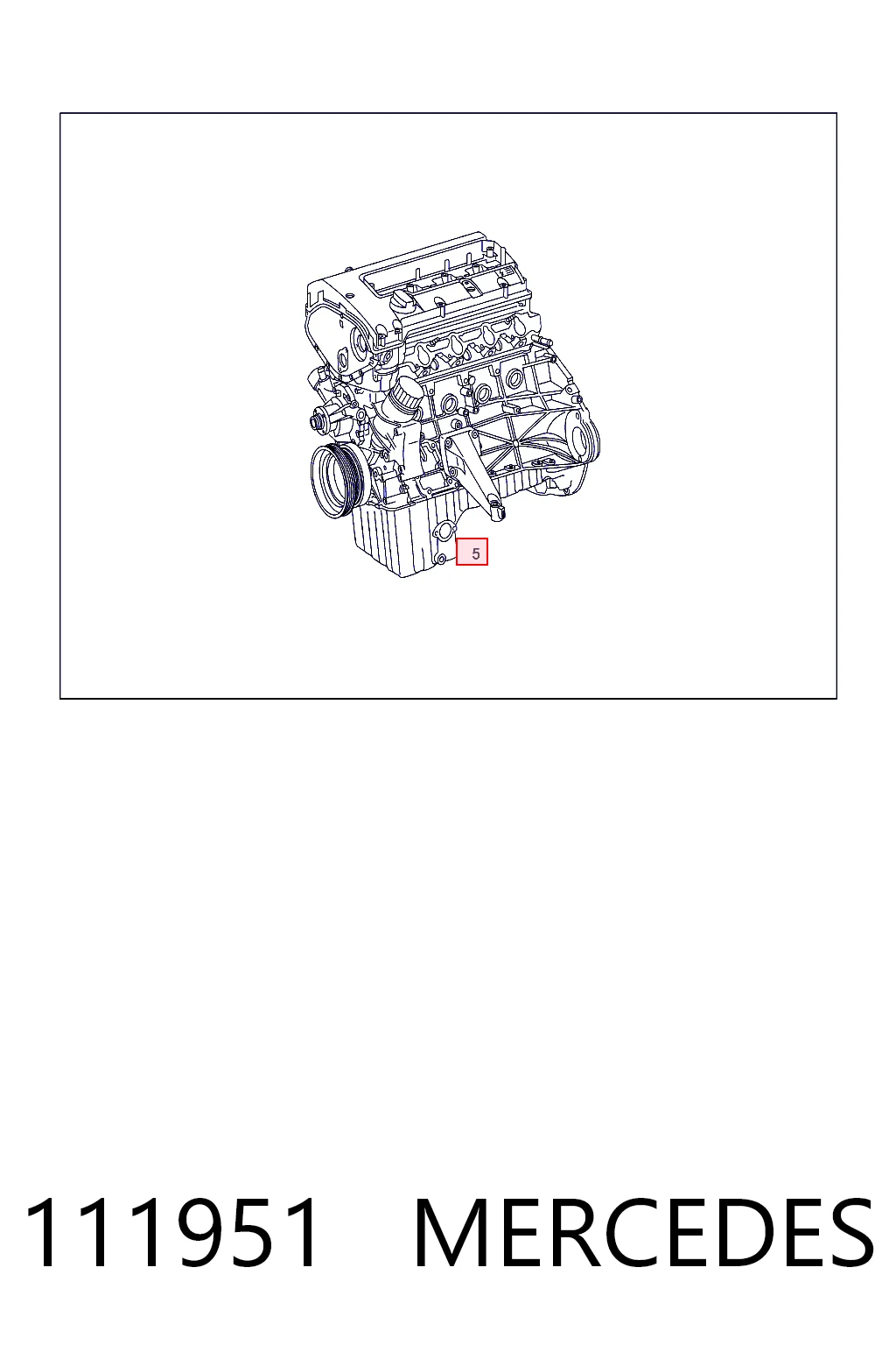 ДВЗ Mercedes C купе (CL203) (2001 - 2007) ціна, від 334.44 USD