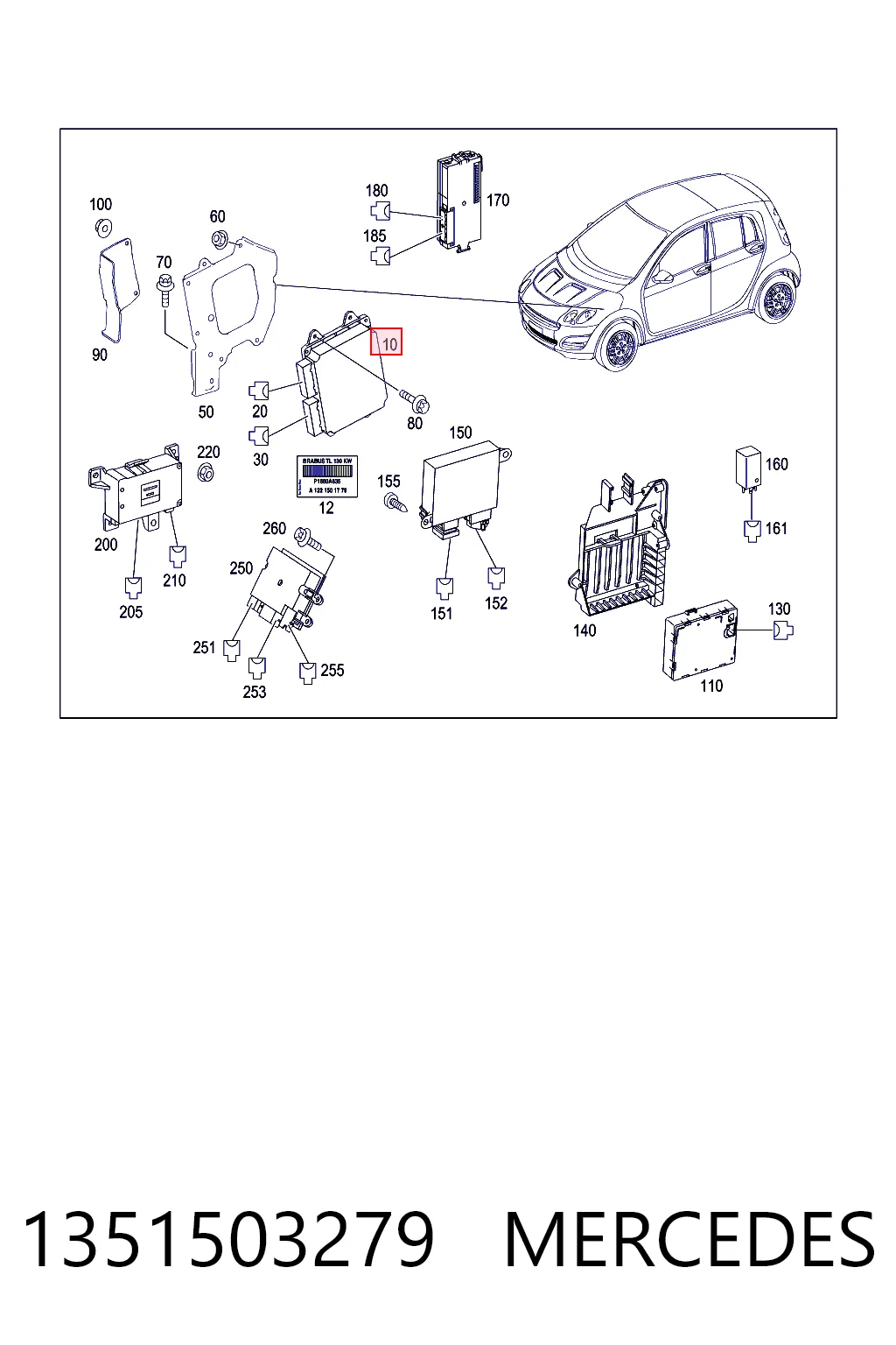  Електронний блок керування двигуном Mitsubishi Colt 6