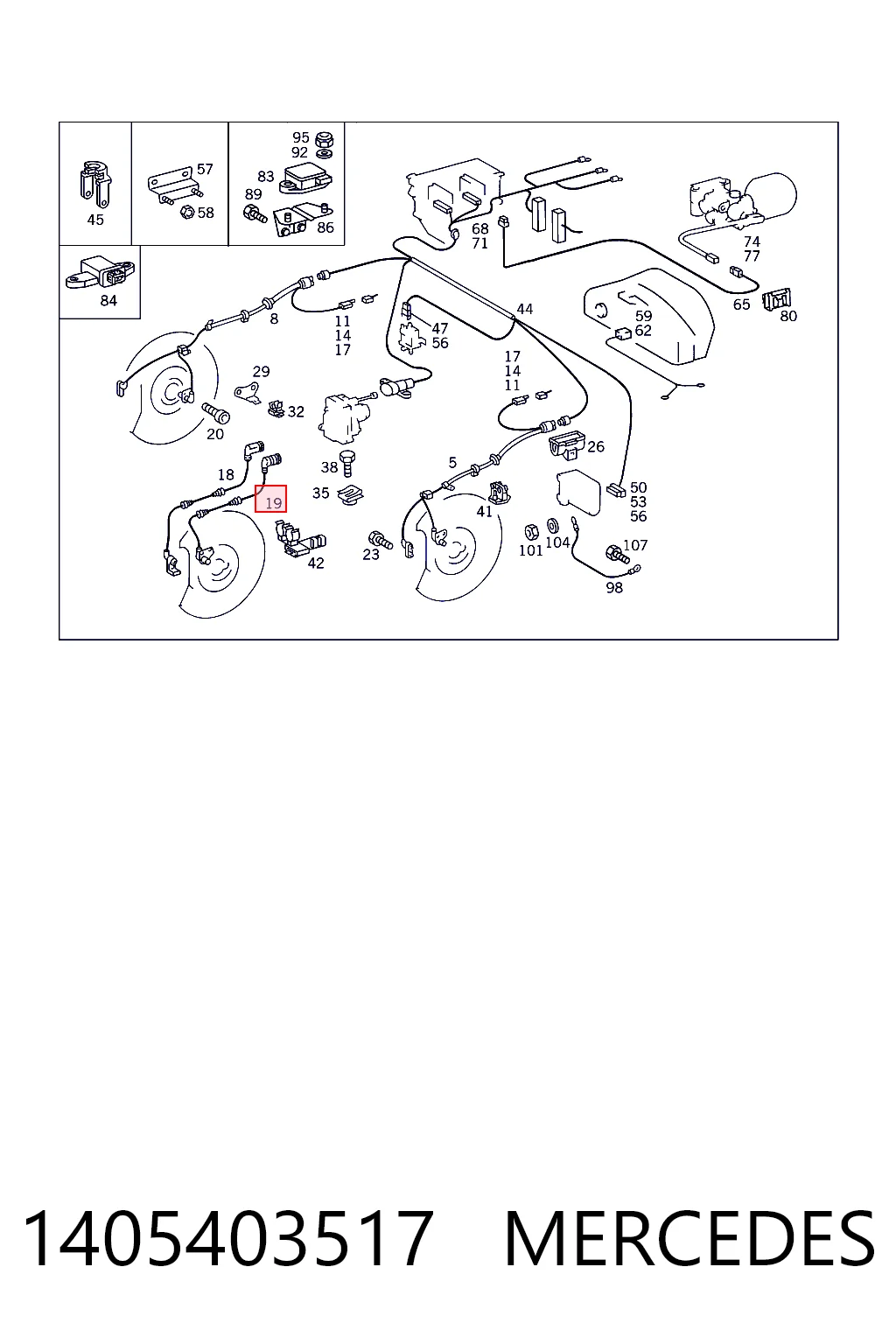 0265006274 Bosch Датчик АБС (ABC) передній, правий