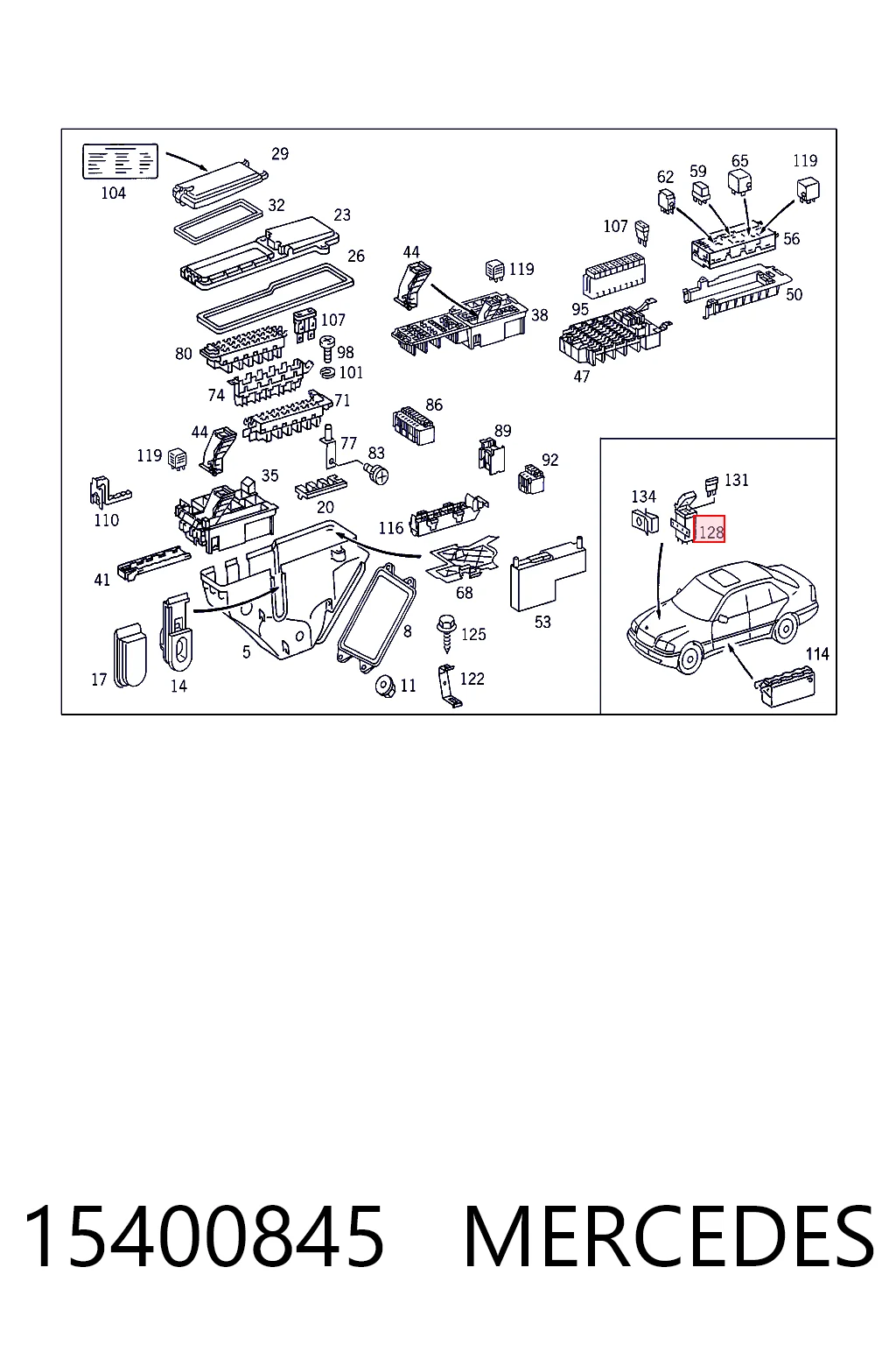 15400845 Mercedes 