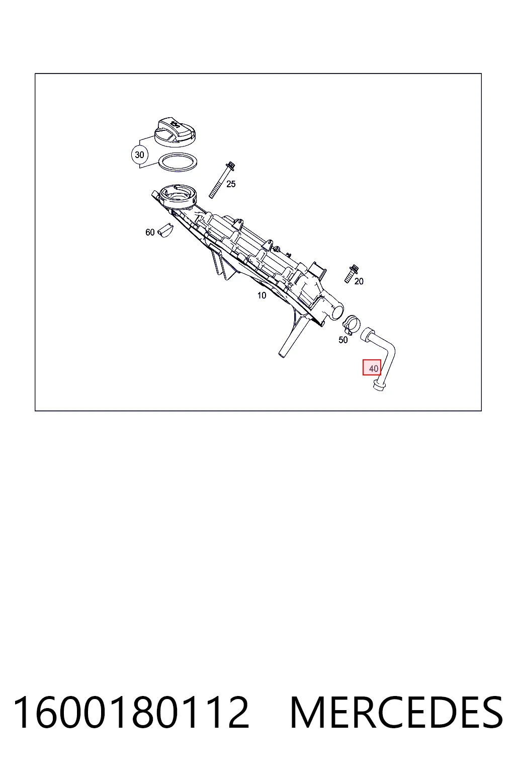 Трубка картера повітряна Smart FORTWO купе (451) (2007 - 2026) ціна, від 21.20 USD