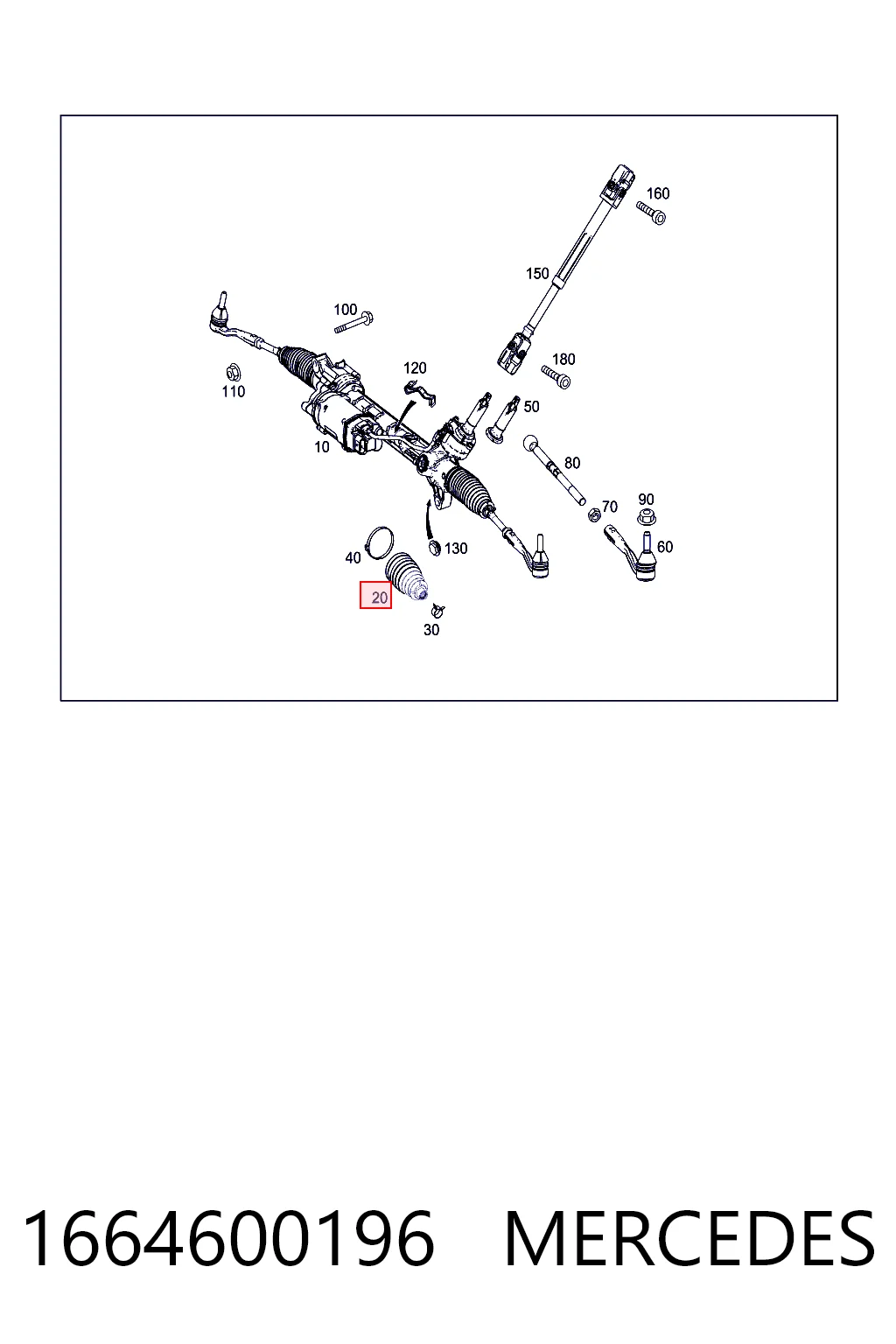 39644 Lemforder Пильник рульової