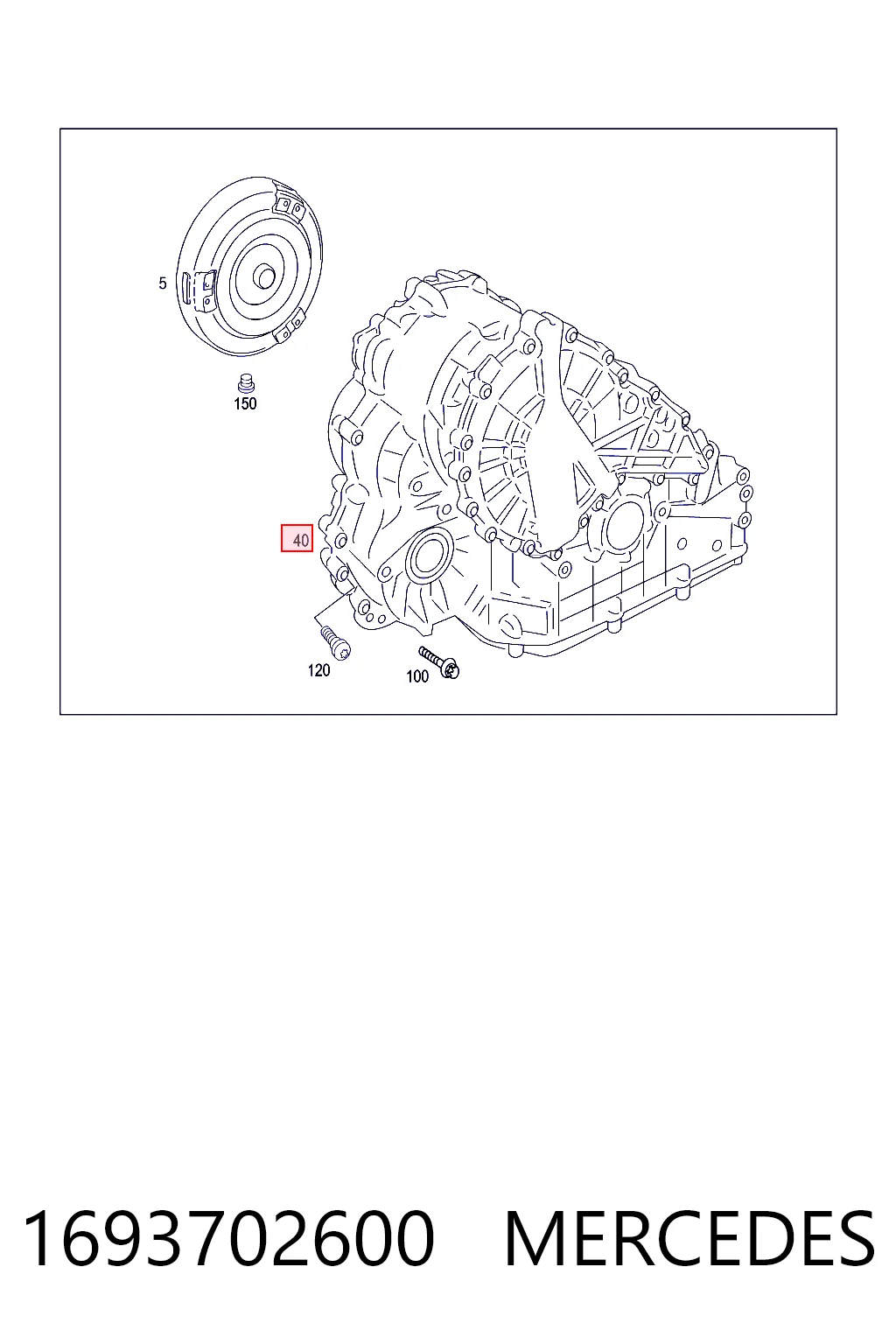 Коробка передач автомат Mercedes B мінівен (W245) (2005 - 2011) ціна, від 253.40 USD