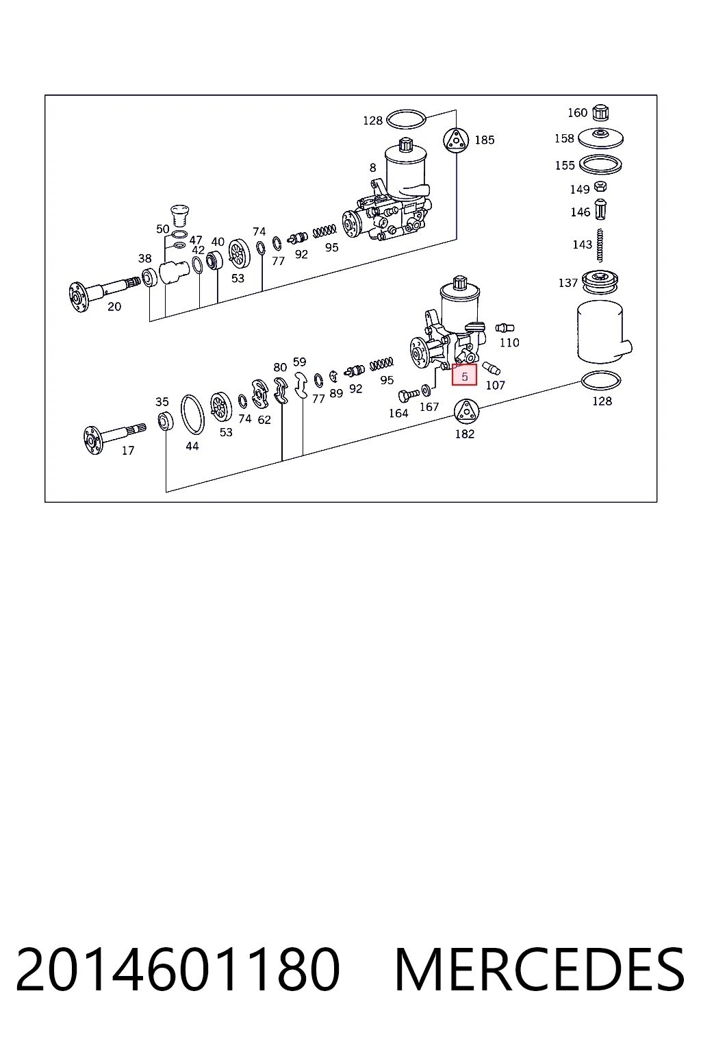 Насос ГУР 7682900112 ZF Parts