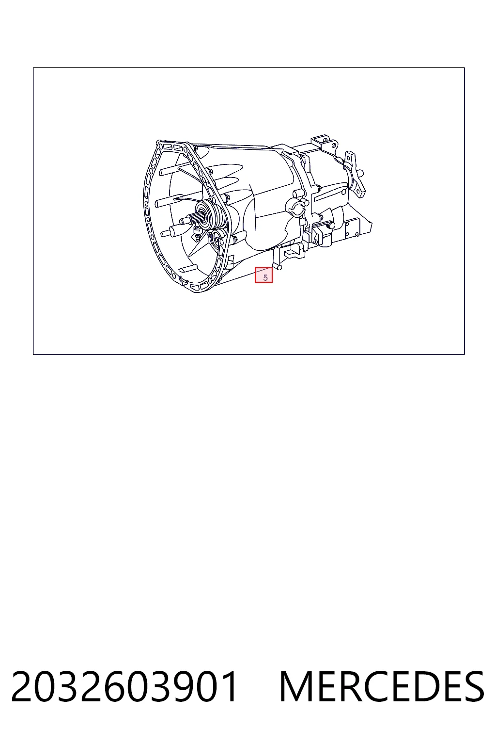 МКПП на Mercedes C  W203