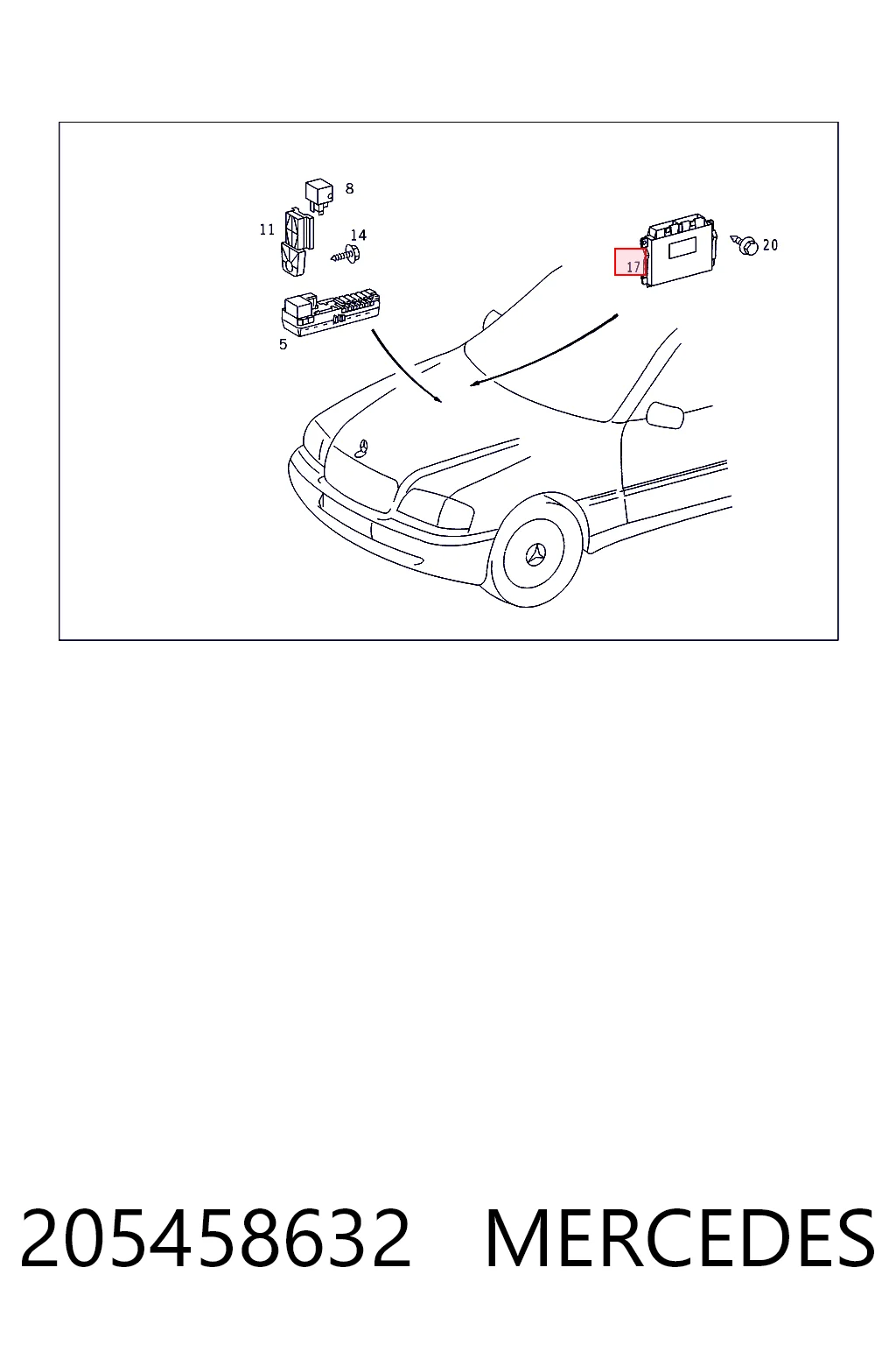 Купити A026545803226 Mercedes Модуль АКПП електронний