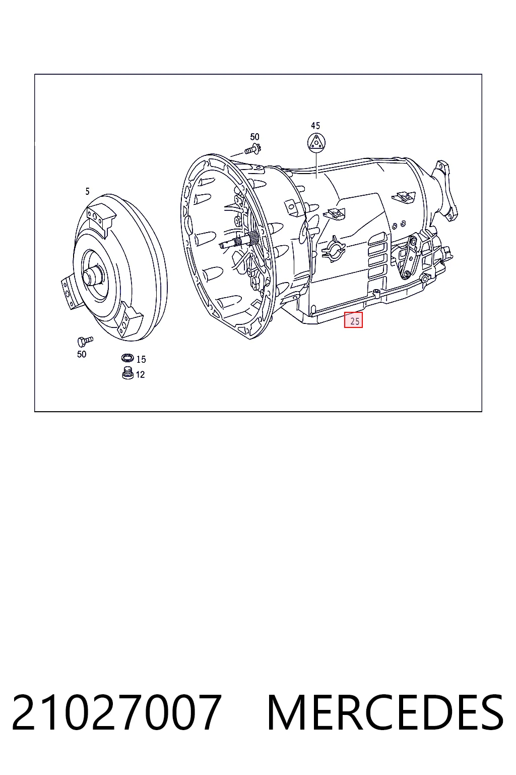 Коробка передач автомат Mercedes CLK купе (C209) (2002 - 2009) ціна, від 180.55 USD