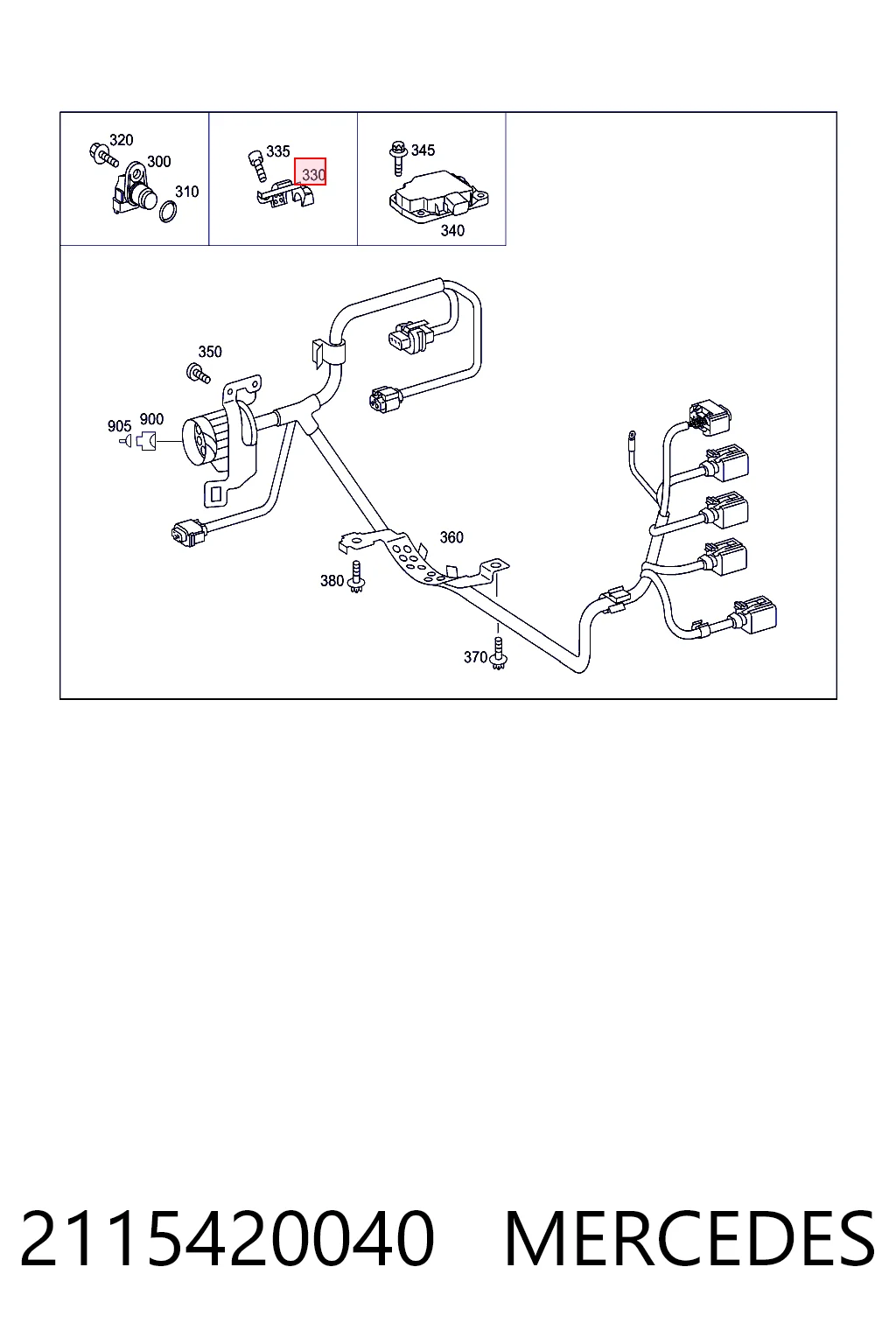 2115420040 Mercedes
