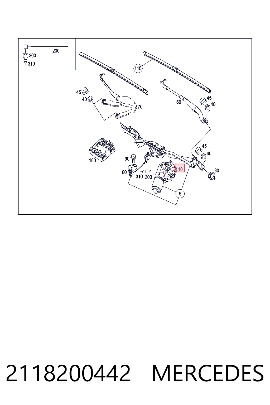 0390241801 Bosch Мотор склоочисника скла (трапеції)