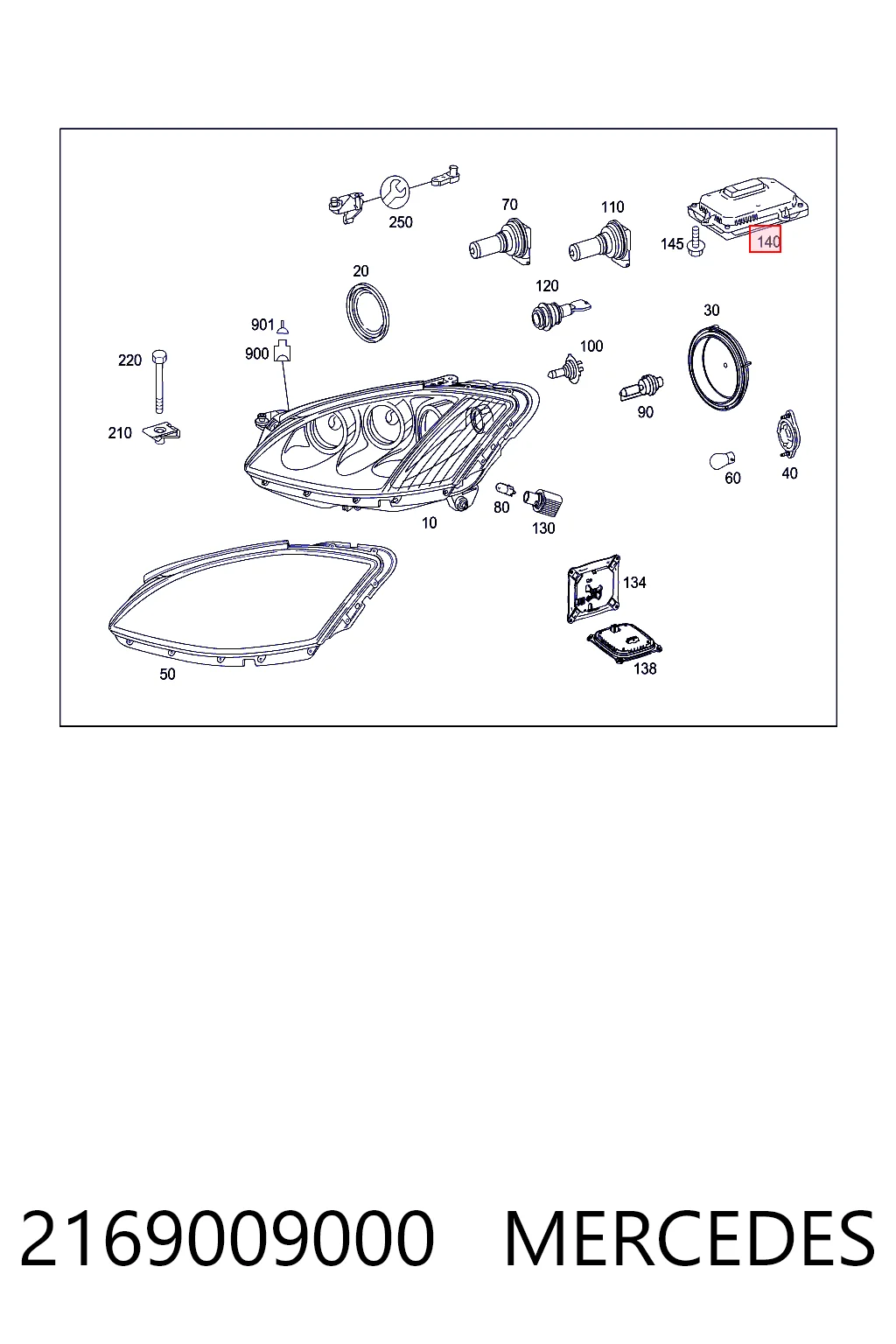 ЕБУ ксенону Polcar 5032099U ціна, від 179.42 USD
