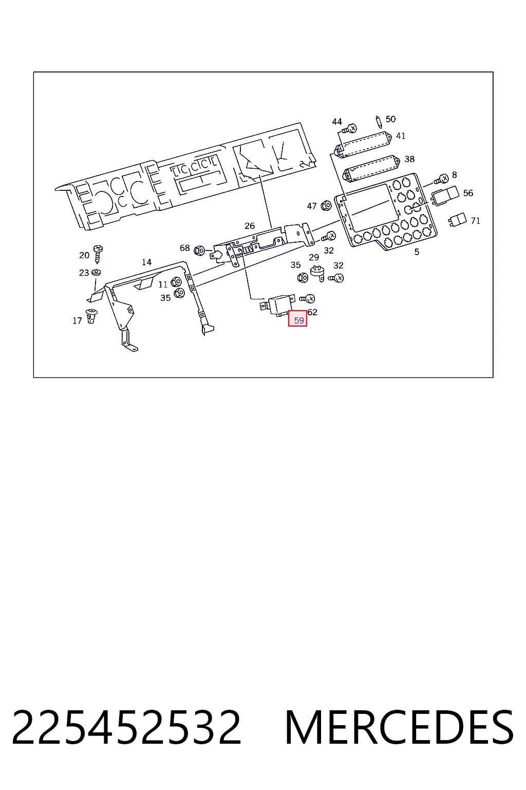 Реле двірників 42005673 Fiat/Alfa/Lancia