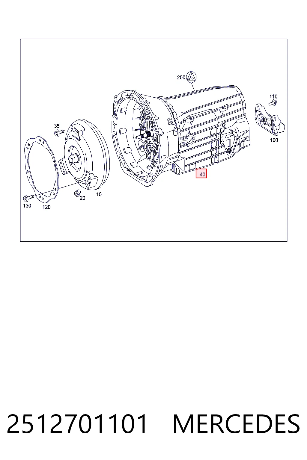 Автоматична коробка передач на Mercedes R  W251