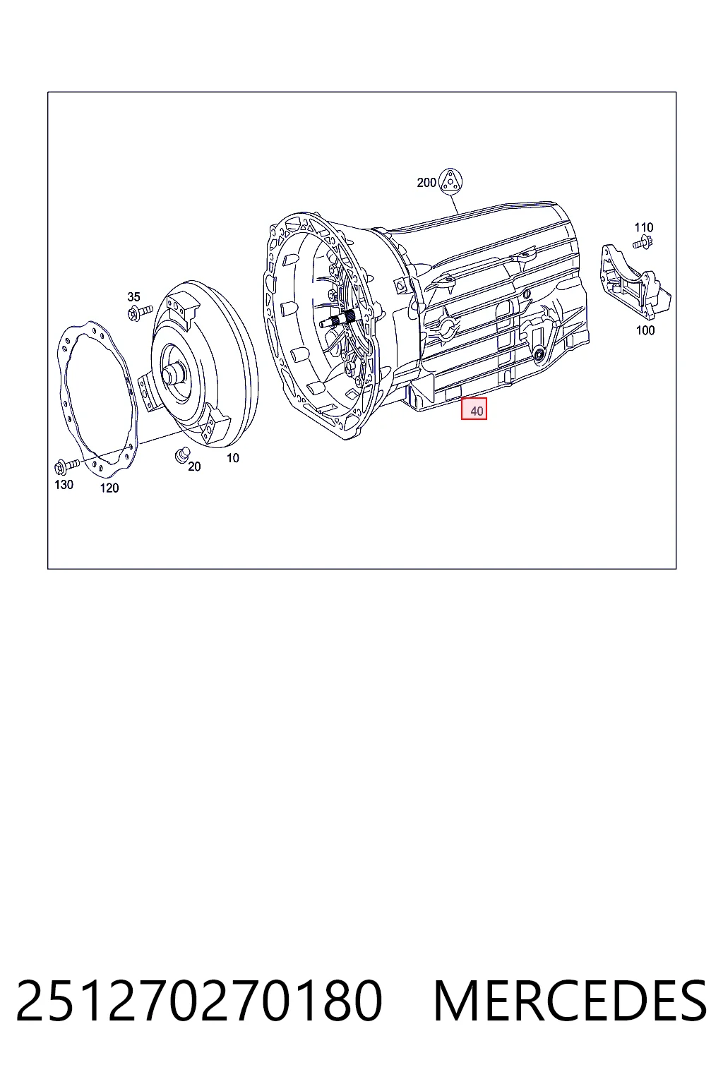 Купити АКПП Mercedes R  W251
