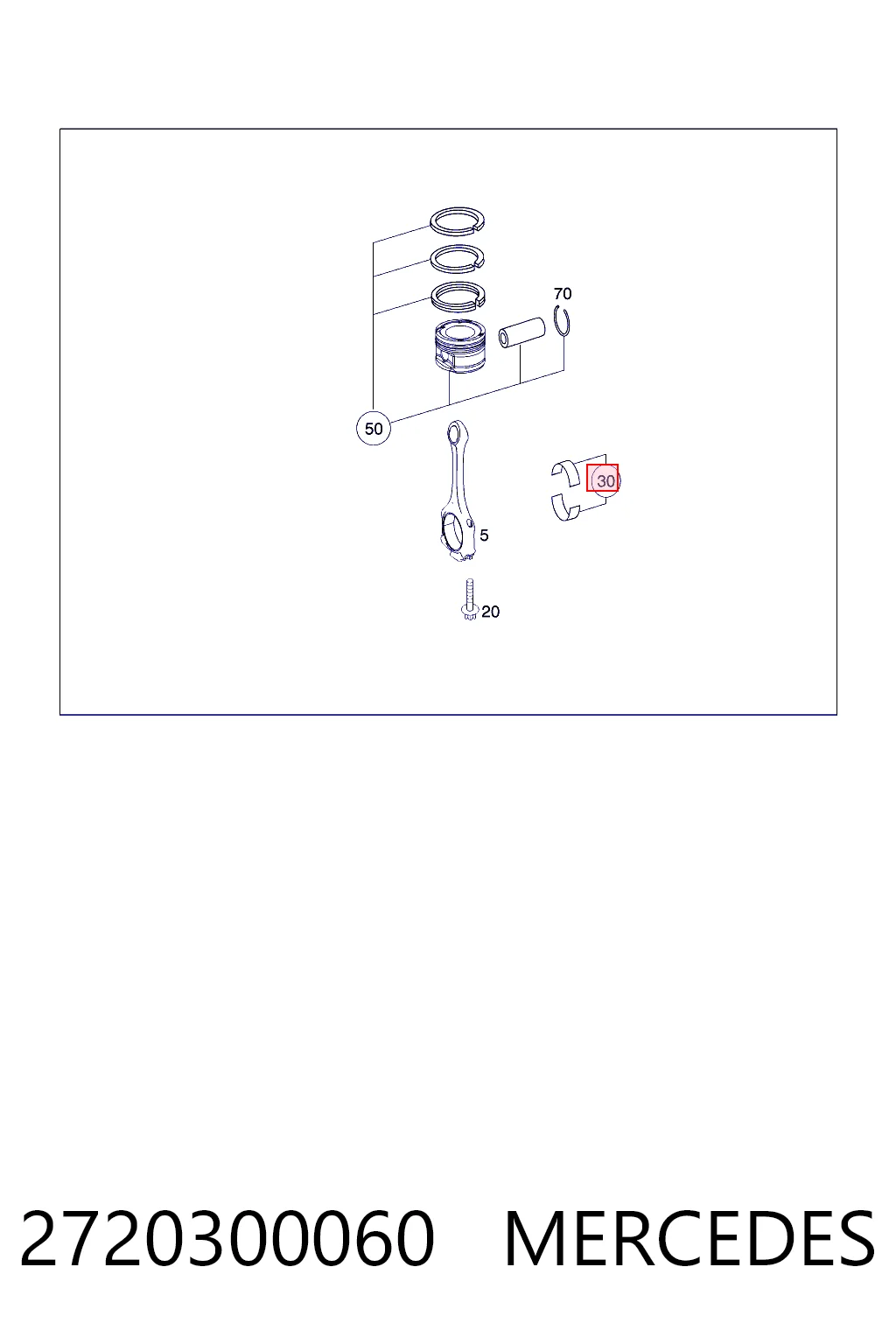 001PL20890000 Mahle Original Підшипник шатуна