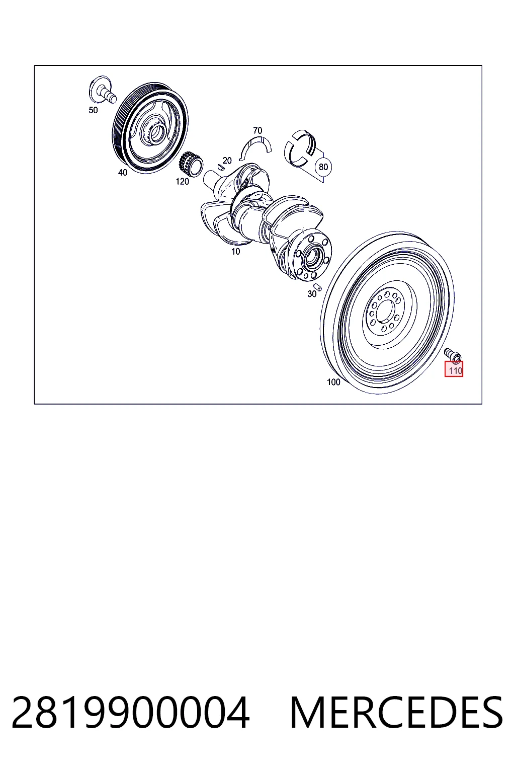 95517848 Opel Болт кріплення маховика