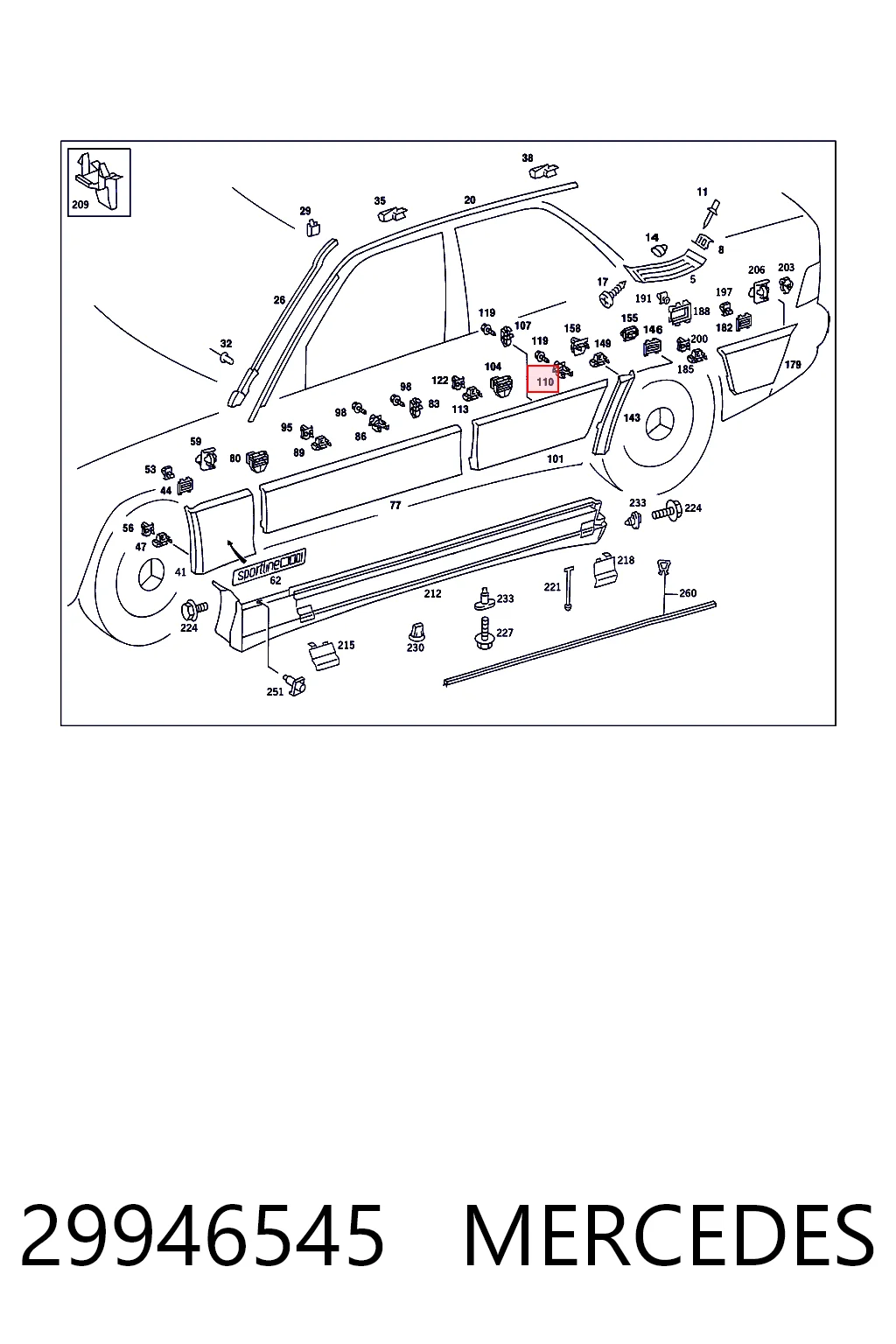 29946545 Mercedes 
