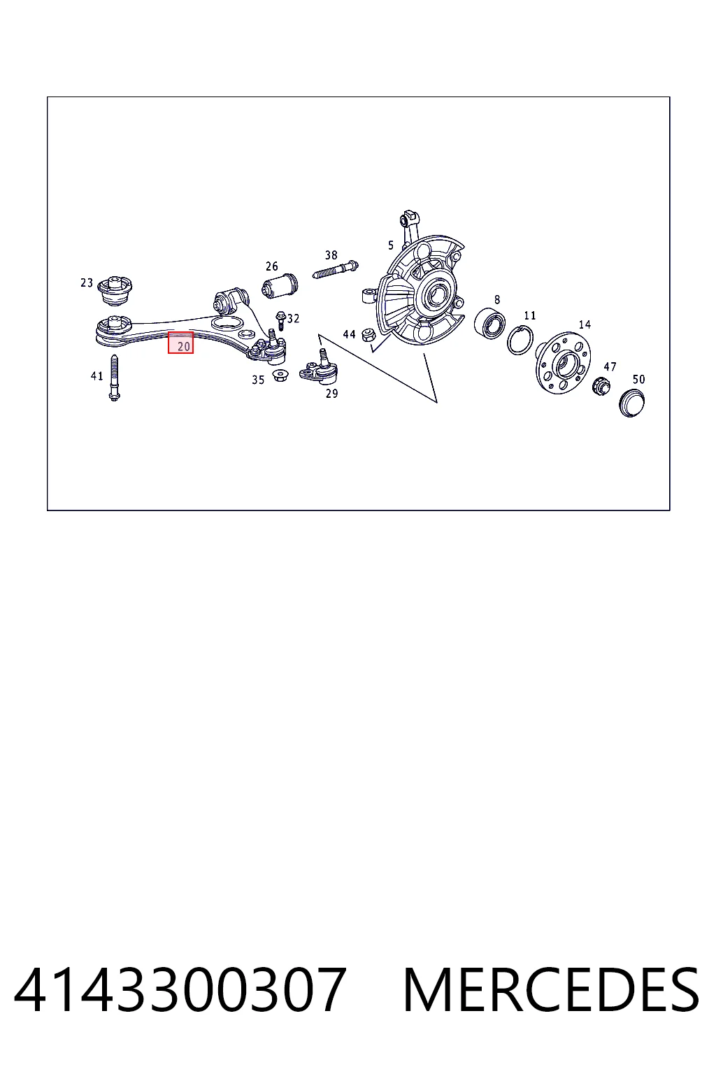 Важіль передній лівий Magneti Marelli ARM700 ціна, від 57.50 USD