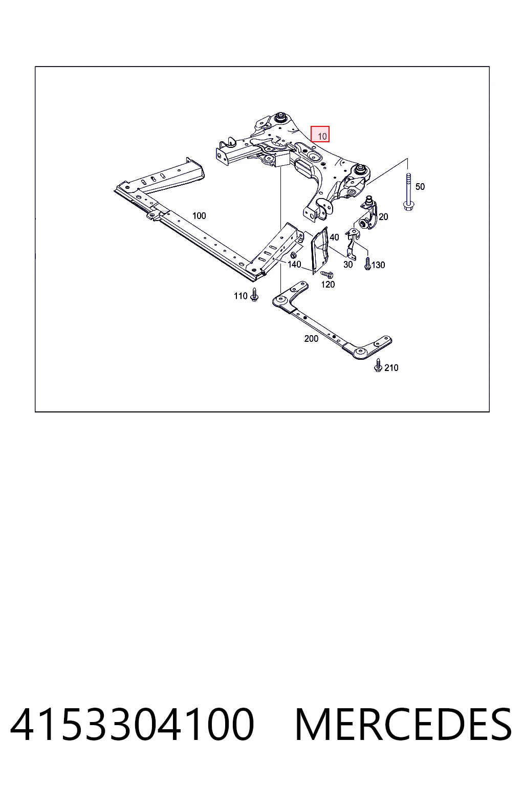 Купити 8200586806 Renault (RVI) Сайлентблок передній балки/підрамника
