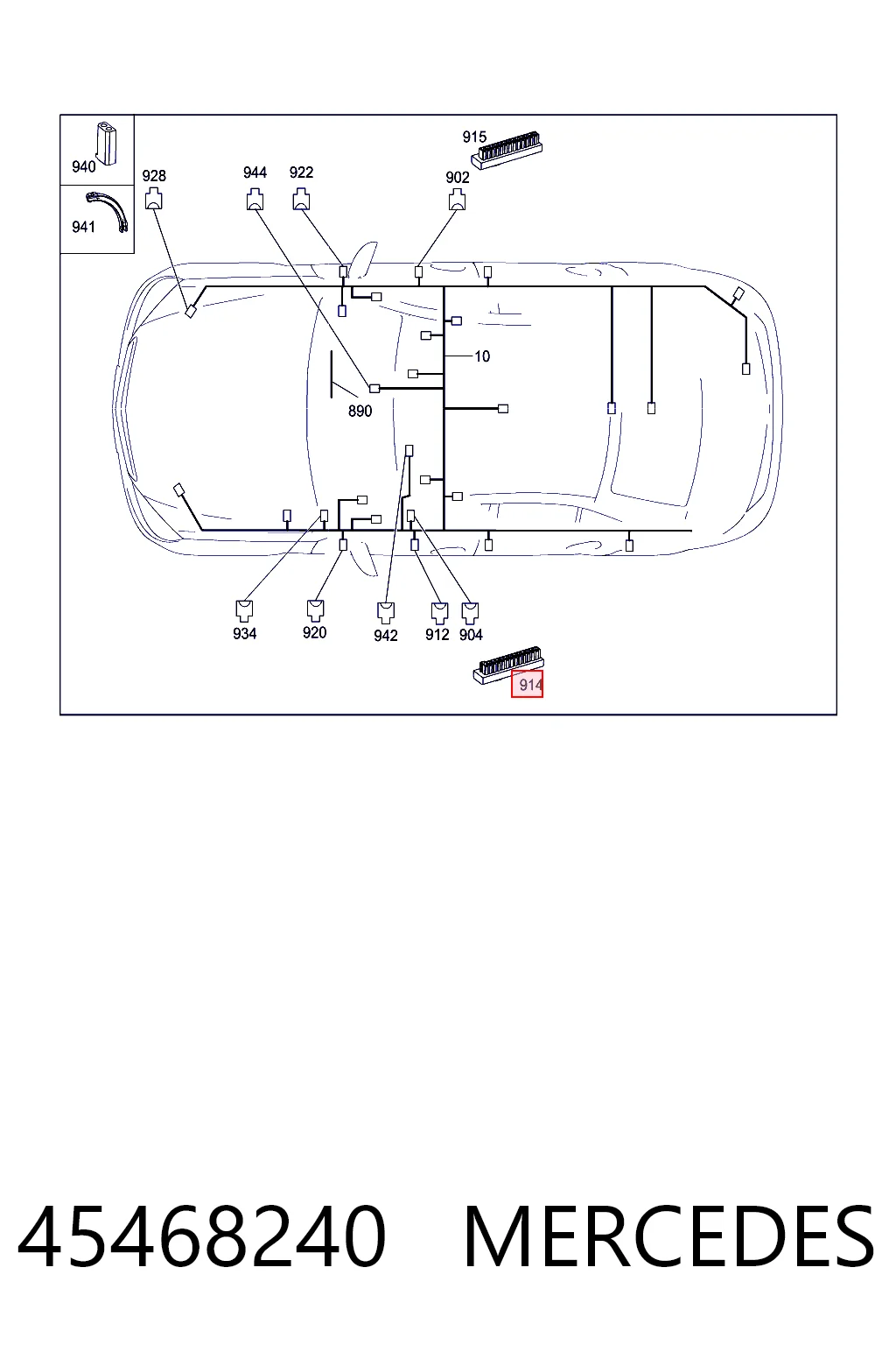 45468240 Mercedes 