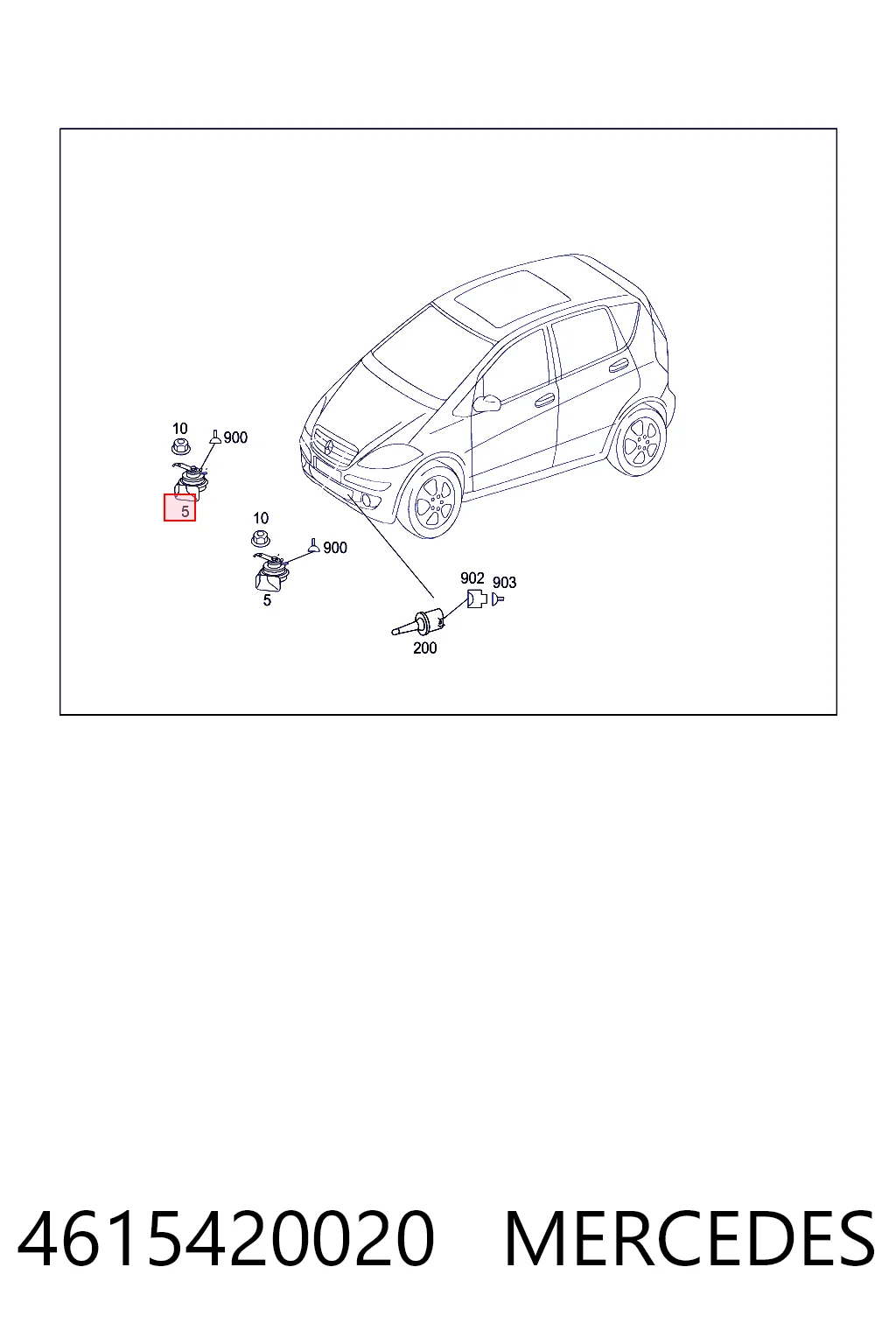 Сигнал звуковий (клаксон) 9800563180 Peugeot/Citroen