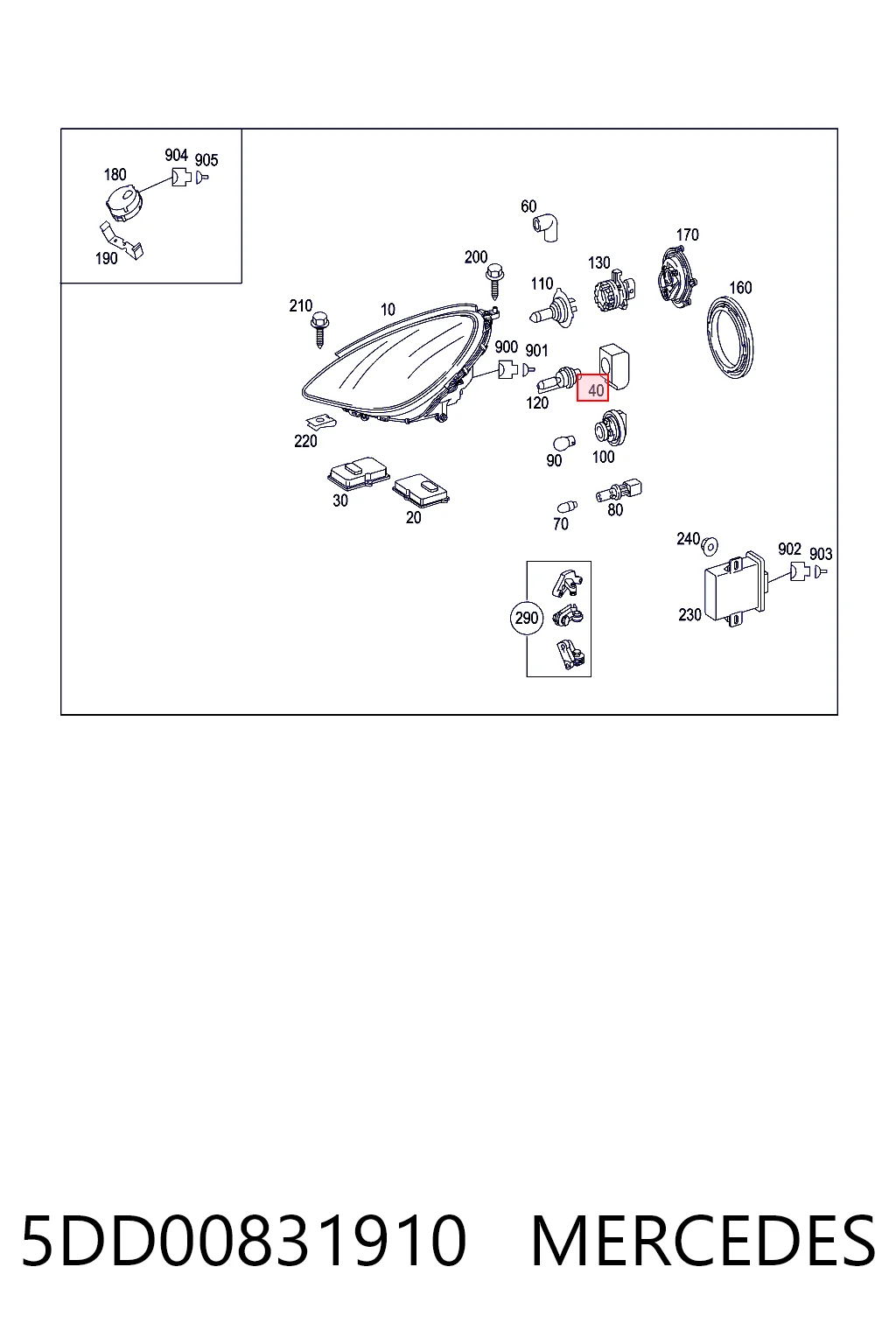 Купити 93177645 Peugeot/Citroen Блок розпалювання, ксенон