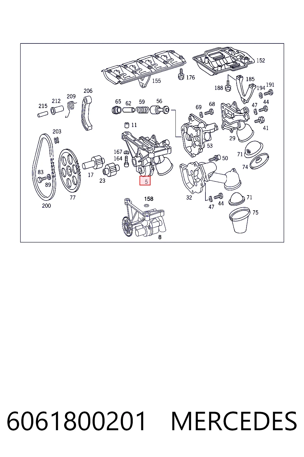 6061800201 Mercedes