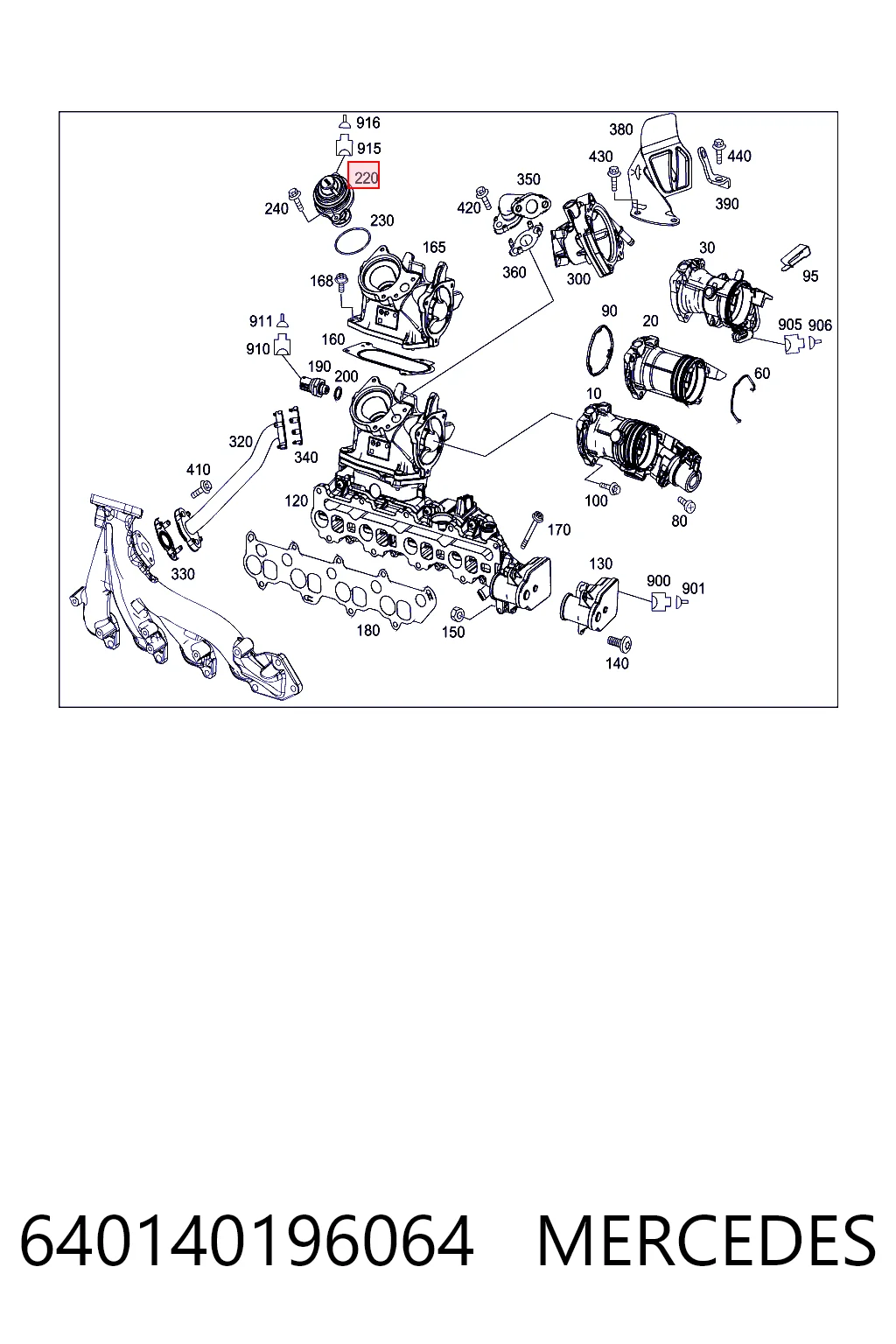 Клапан EGR рециркуляції газів VALEO 703243