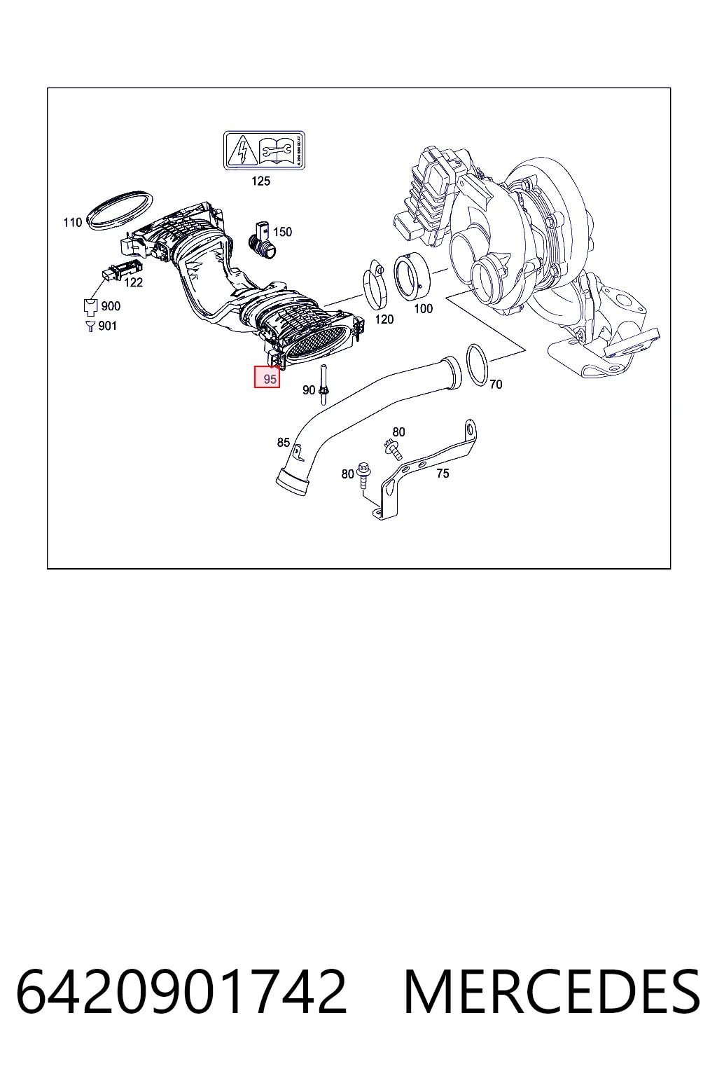 ДМРВ EBY410109A0676 Glossyautoparts