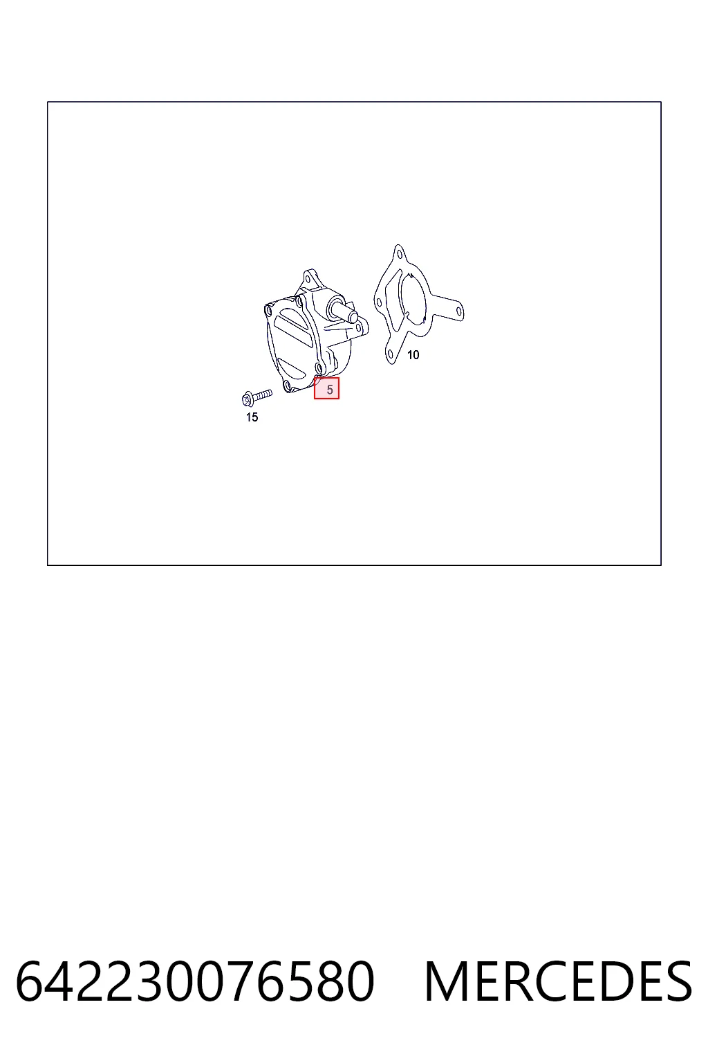 Купити Вакуумний насос Mercedes ML/GLE  C292
