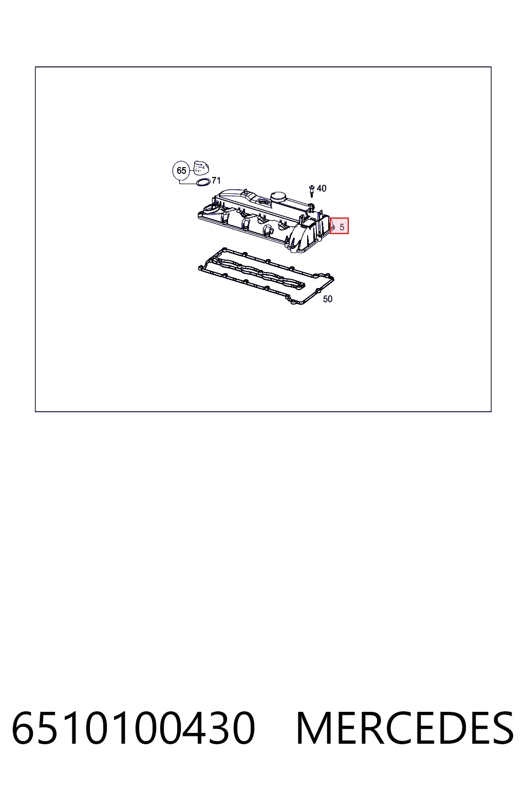 6510100430 Mercedes