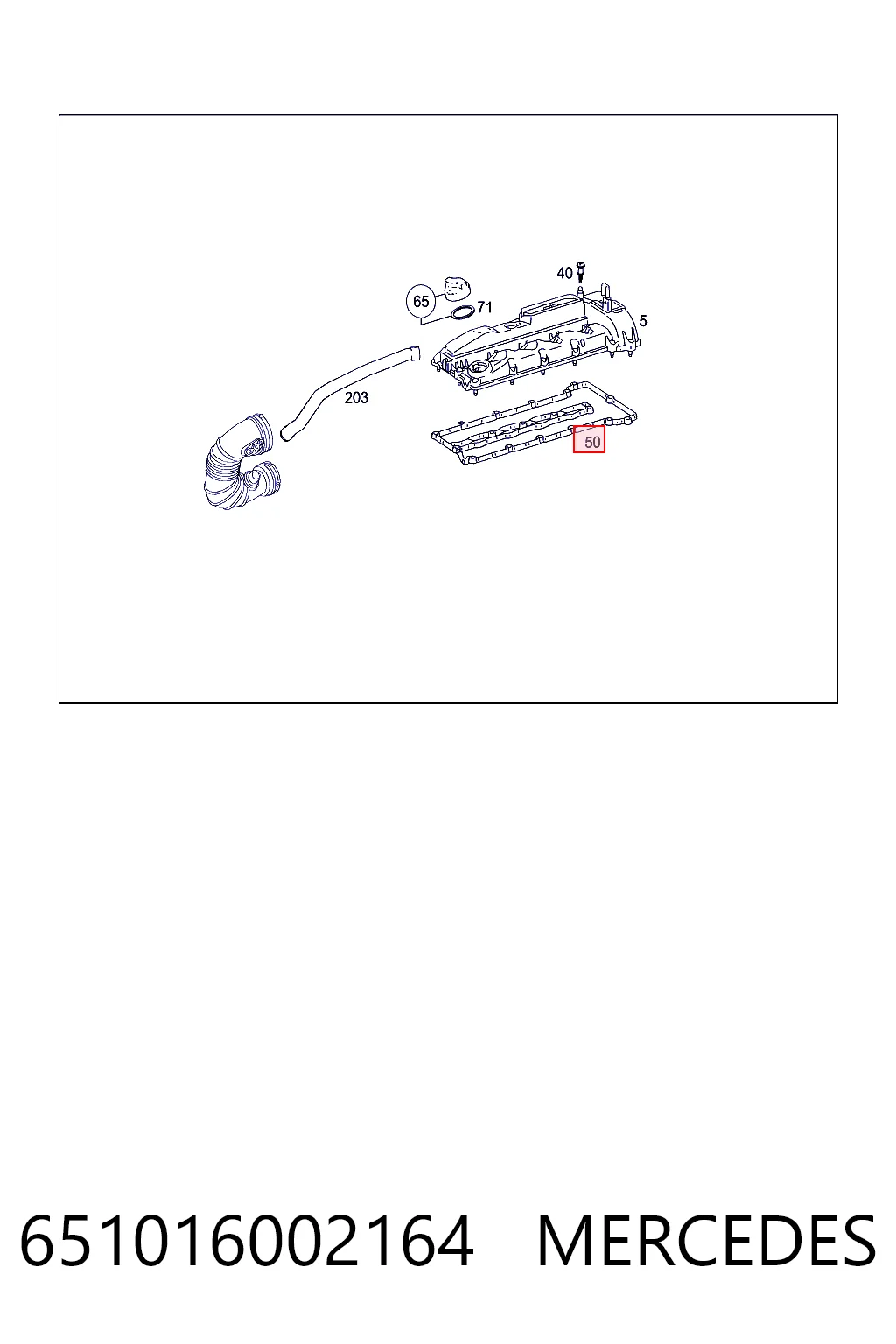 Прокладка клапанної кришки двигуна Fiat/Alfa/Lancia K68089272AA ціна, від 18.86 USD