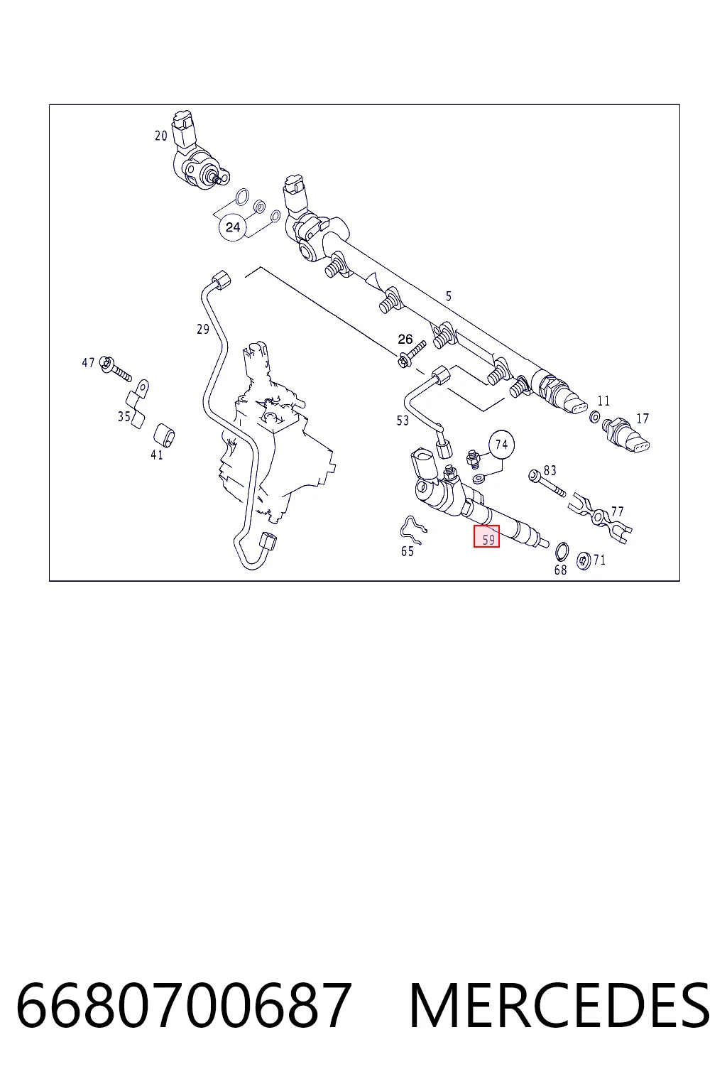 Купити 445110015 Bosch Форсунка дизельна в зборі, розпилювач + тримач