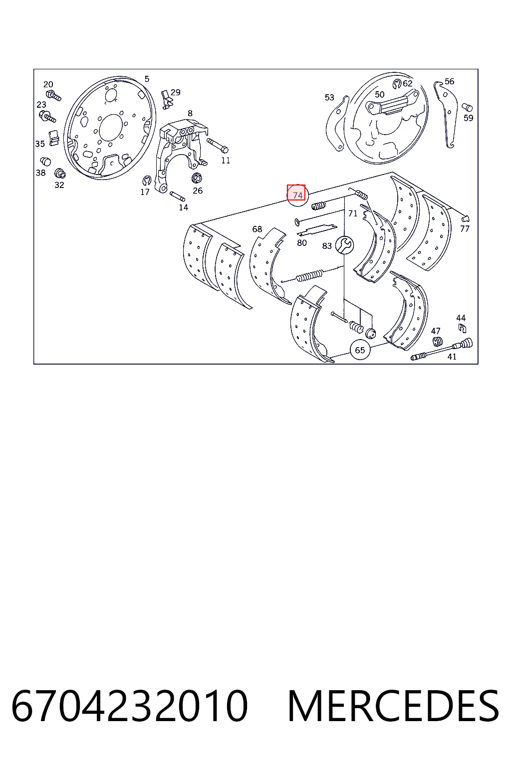 Накладка гальмівна передня (TRUCK) Beral 1505909306015613