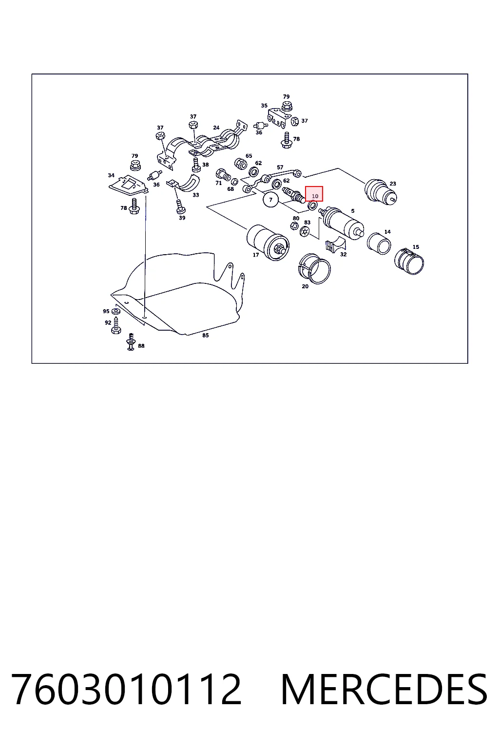 Прокладка шланга подачі масла до турбіни Fiat/Alfa/Lancia K05080136AA