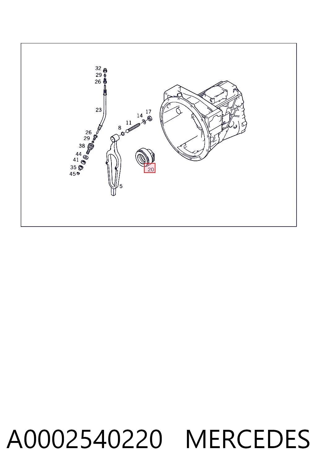 Купити 5800207033 Renault (RVI) Підшипник включення зчеплення