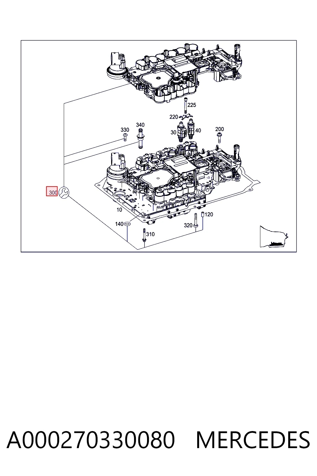 A000270330080 Mercedes 