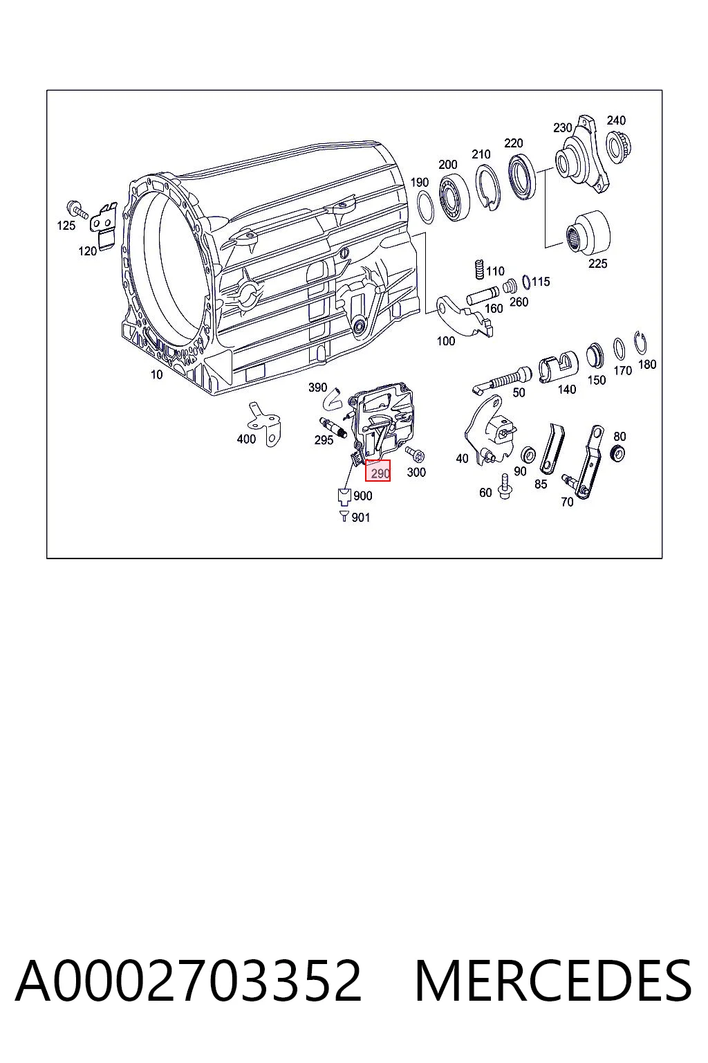 A0002703352 Mercedes 