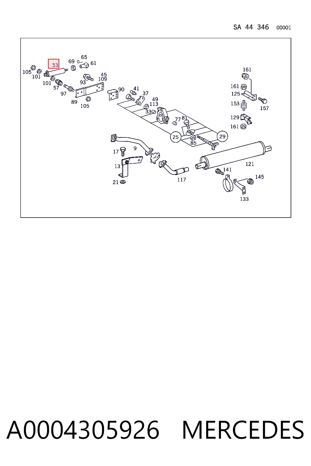 A0004305926 Mercedes