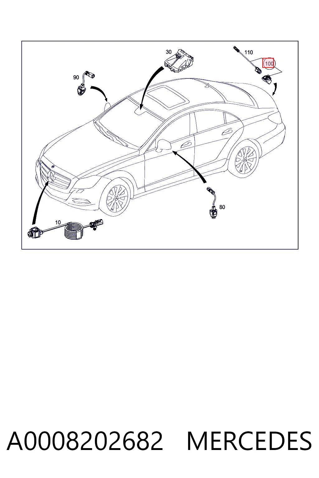 A0008202682 Mercedes