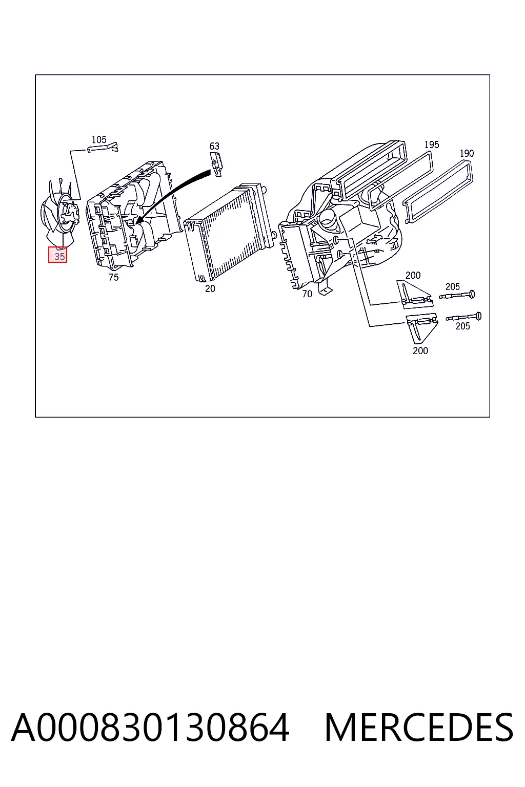 A000830130864 Mercedes
