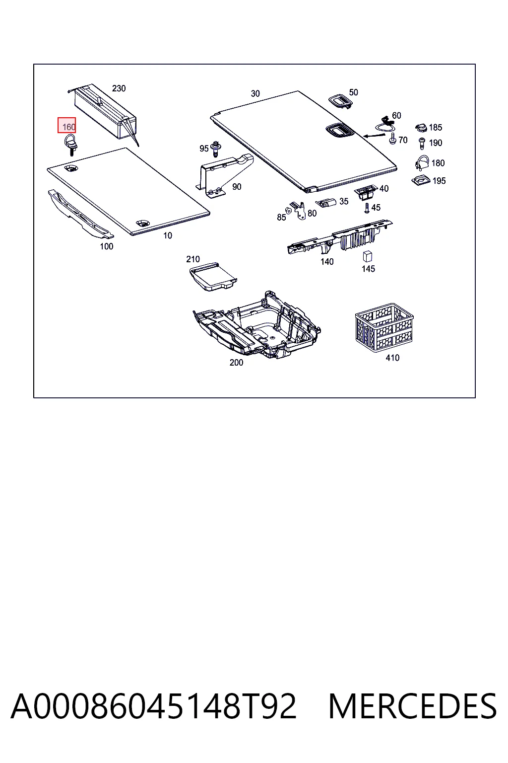 A00086045147P82 Mercedes 
