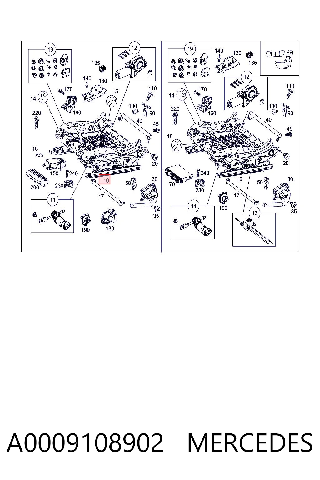 A0009108902 Mercedes