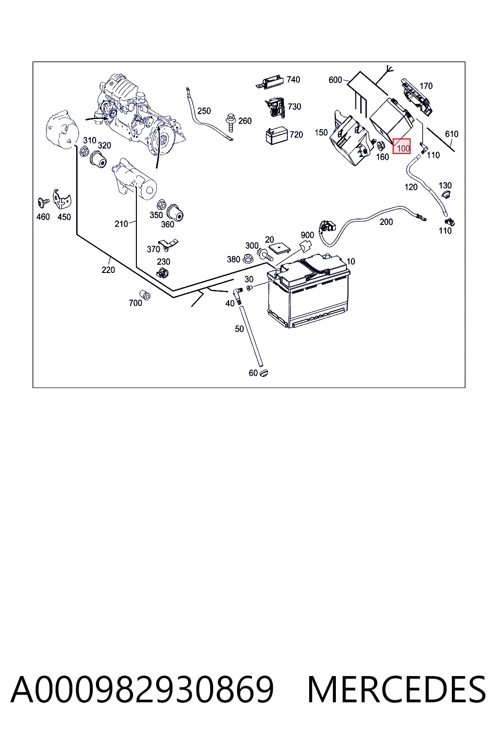 A000982930869 Mercedes