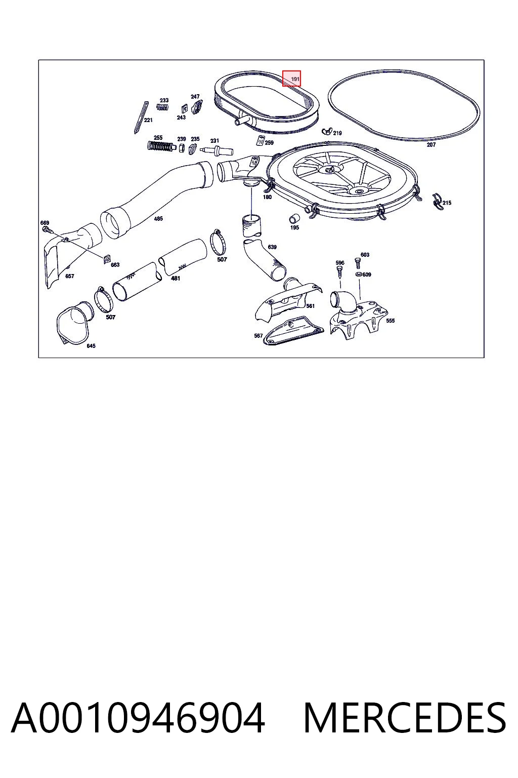 A0010946904 Mercedes