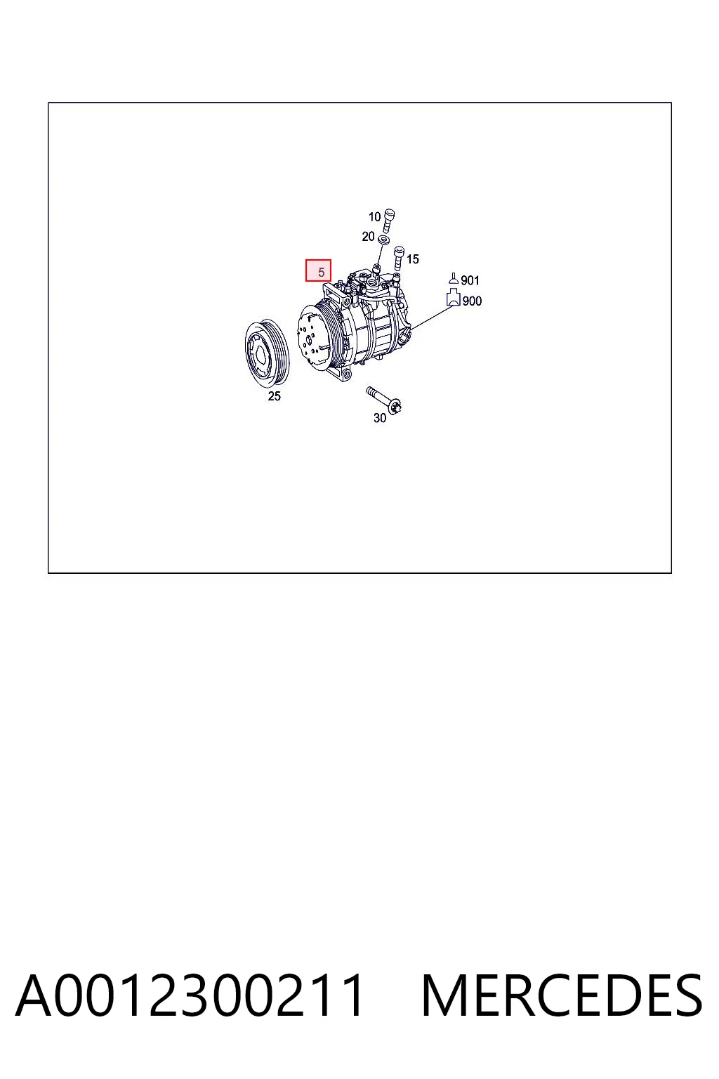 Компресор системи кондиціювання Denso 4711467 ціна, від 374.63 USD